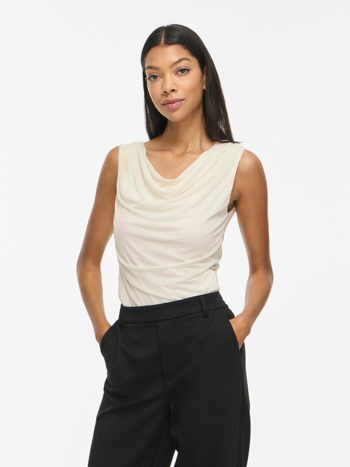 VISAYA Top - Birch - VERO MODA & VILA Bergvik