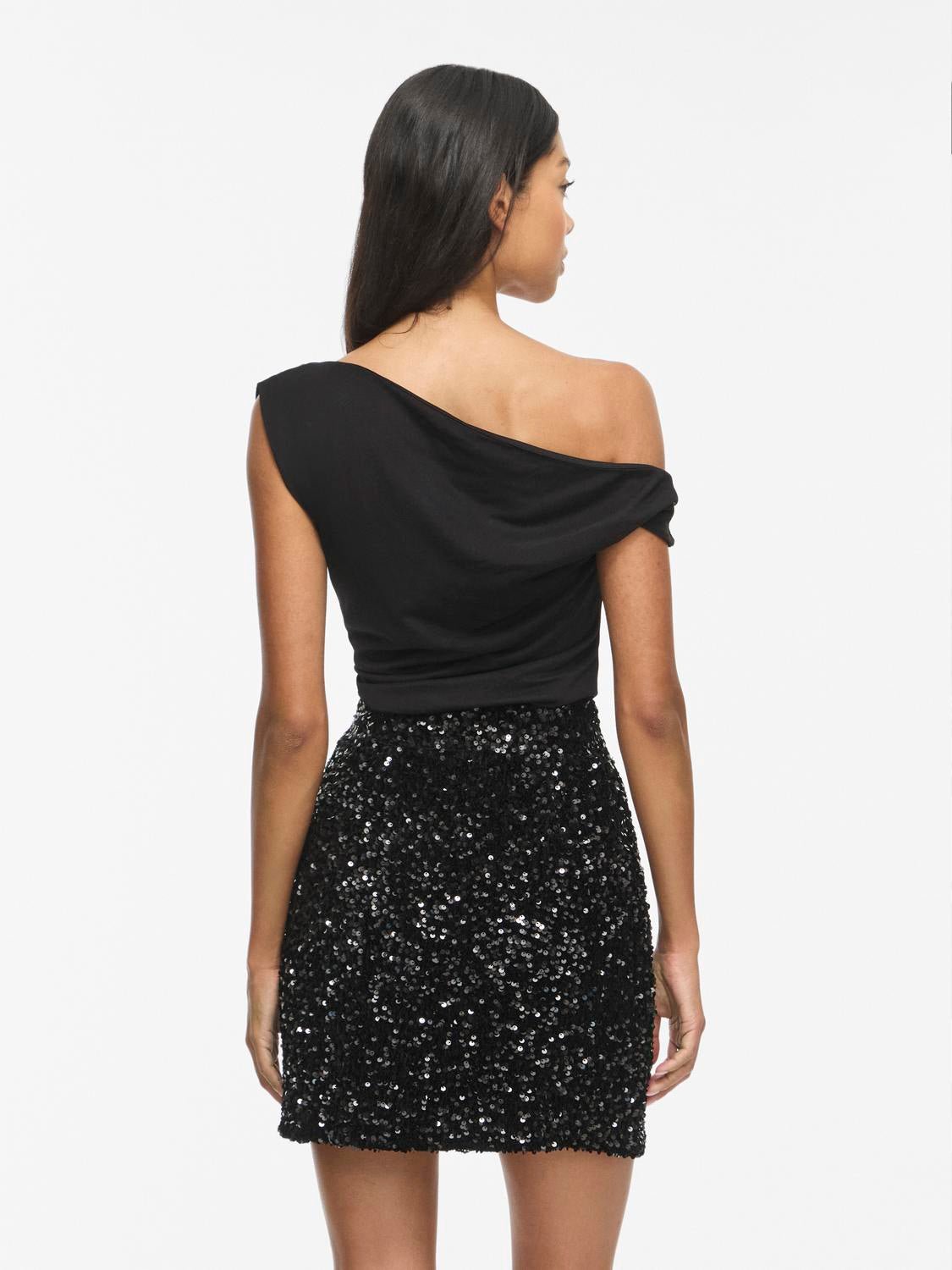 VISAYA Top - Black Beauty - VERO MODA & VILA Bergvik