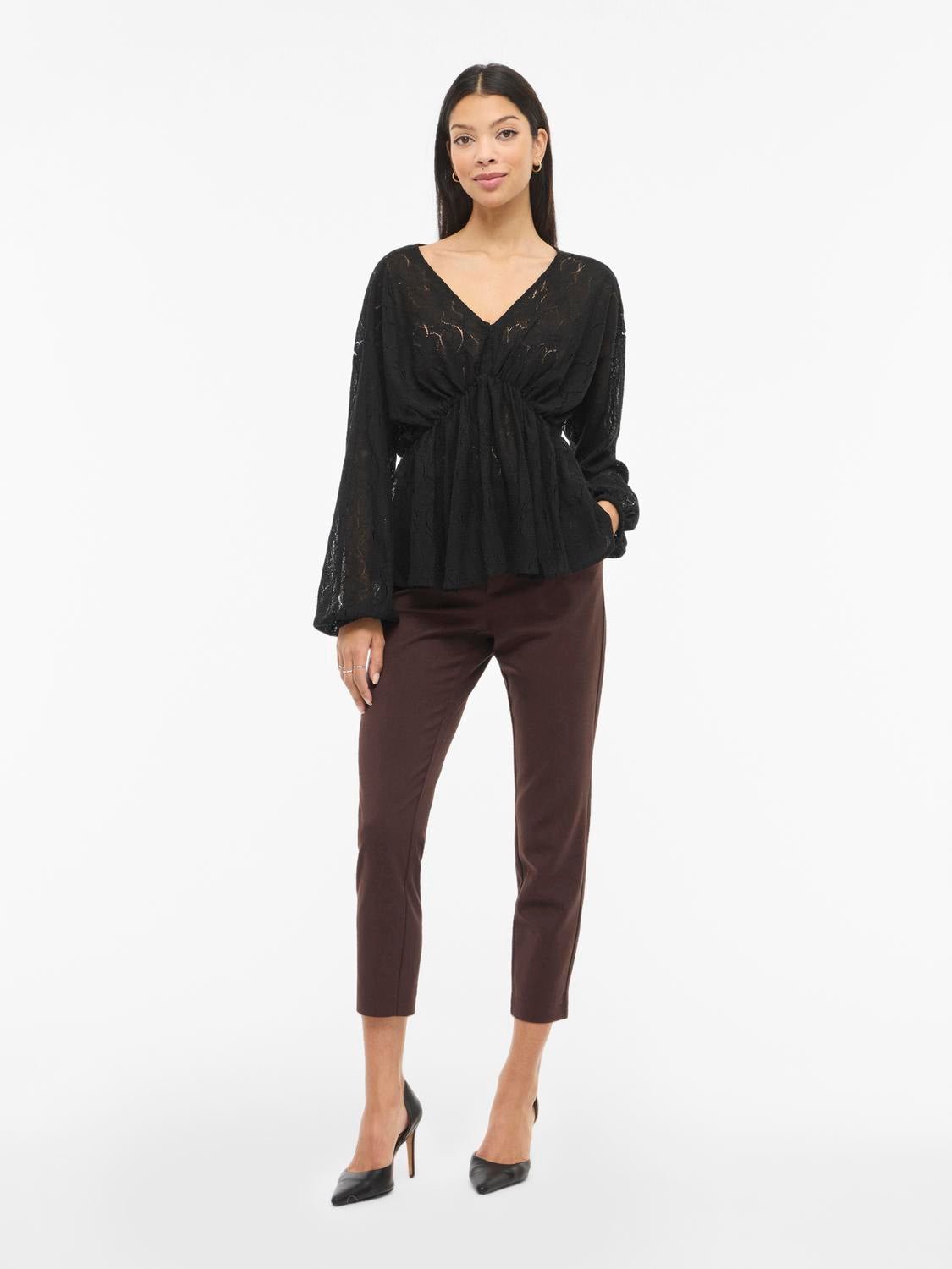 VISEBA Top - Black - VERO MODA & VILA Bergvik