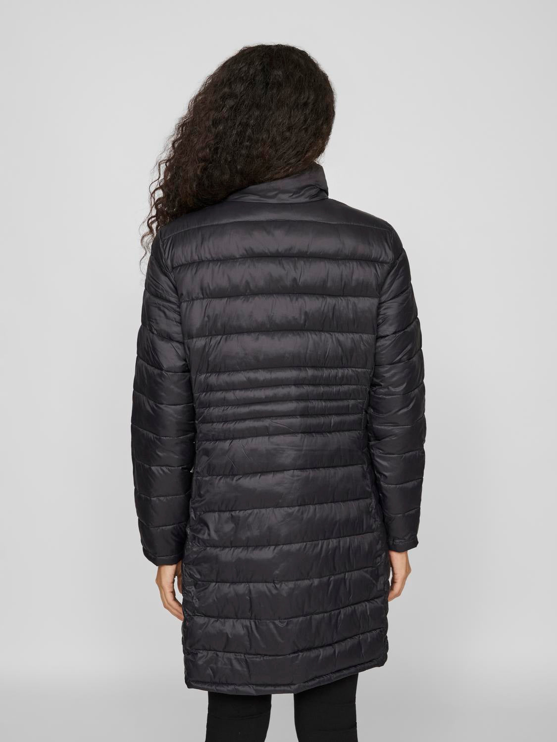 VISIBIRIA Coat - Black Beauty - VERO MODA & VILA Bergvik