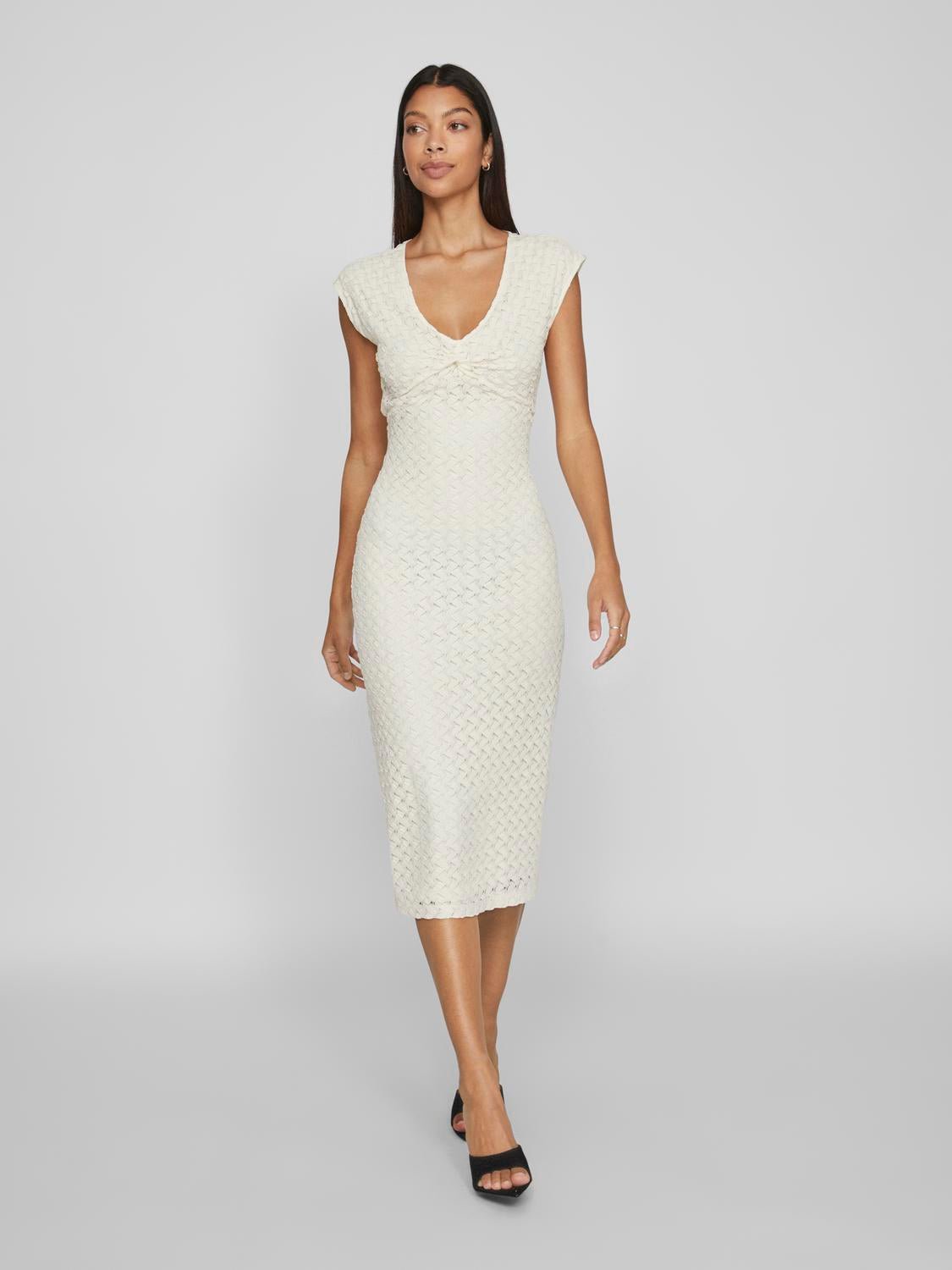 VISOLIRA Dress - Eggnog - VERO MODA & VILA Bergvik