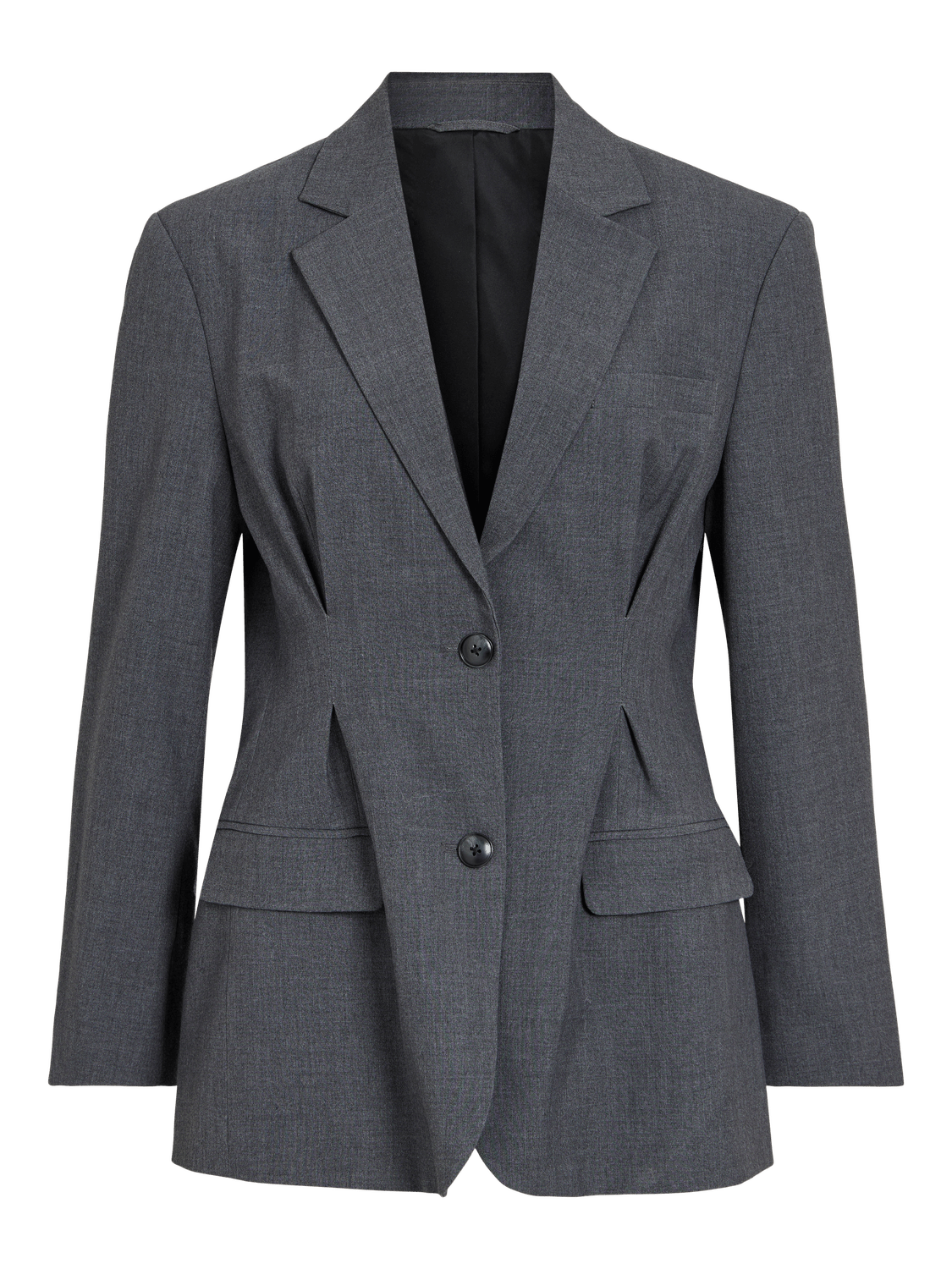 VISTINE Blazer - Dark Grey Melange - VERO MODA & VILA Bergvik