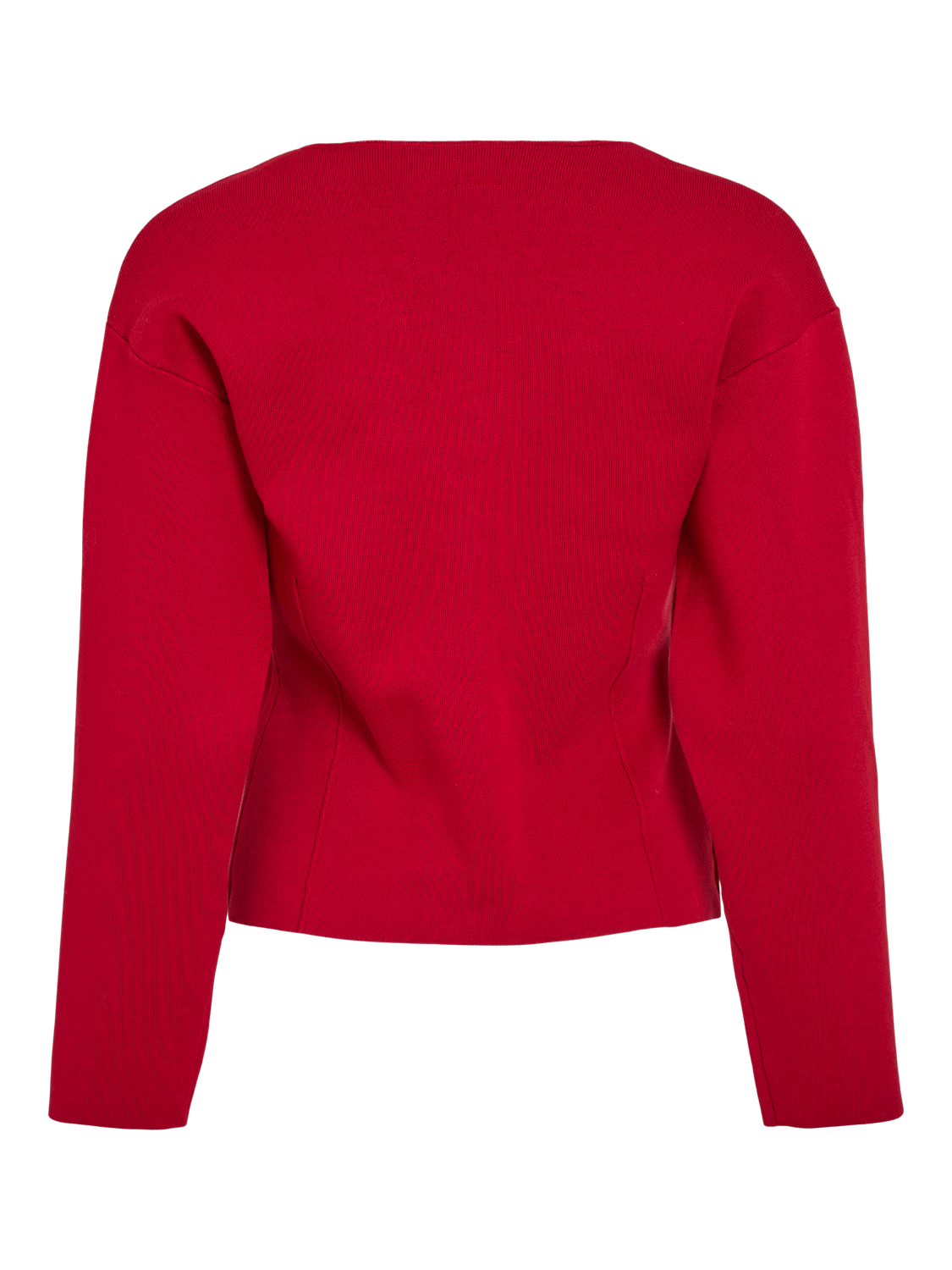 VISWAY Knit Cardigan - Jester Red - VERO MODA & VILA Bergvik