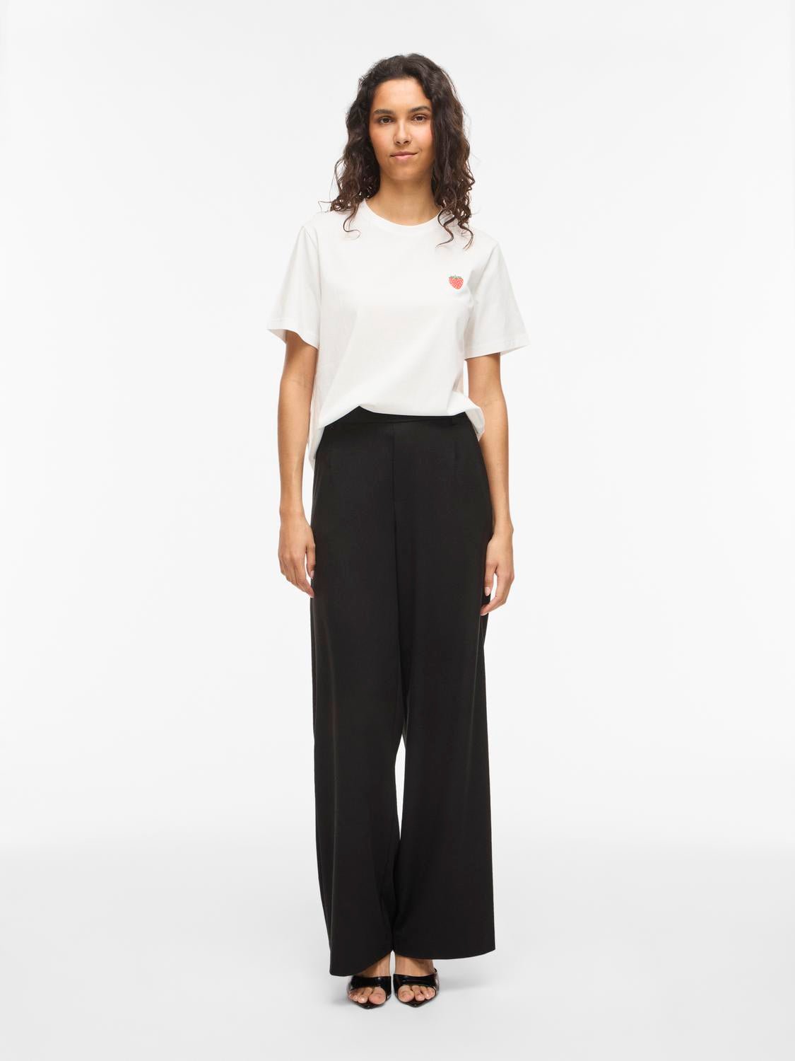 VISYBIL T-Shirt - Snow White - VERO MODA & VILA Bergvik