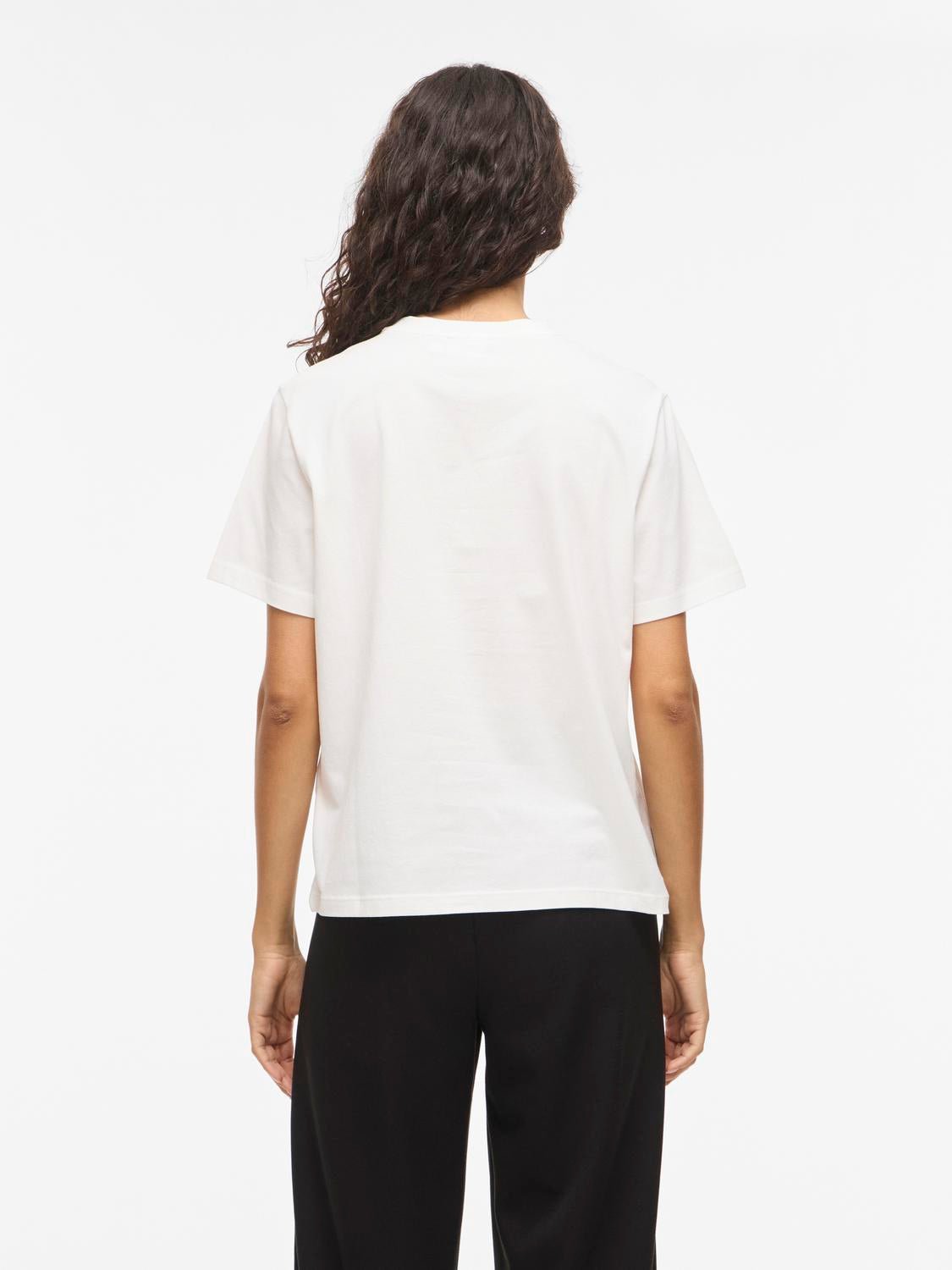 VISYBIL T-Shirt - Snow White - VERO MODA & VILA Bergvik