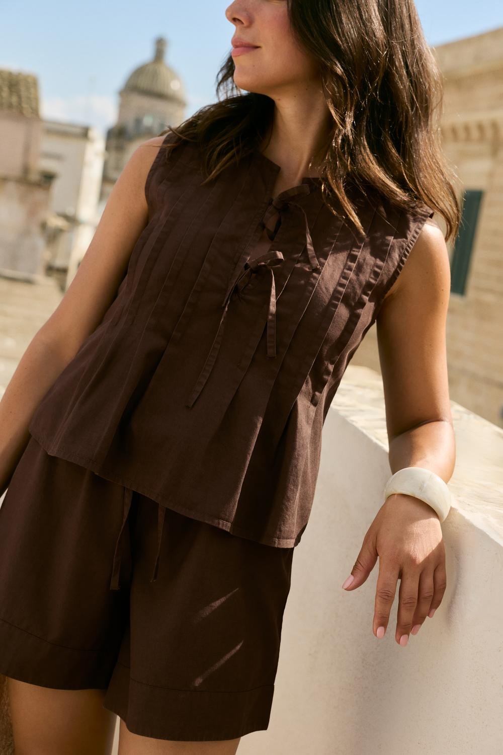 VITEVIRA Top - Slate Black - VERO MODA & VILA Bergvik
