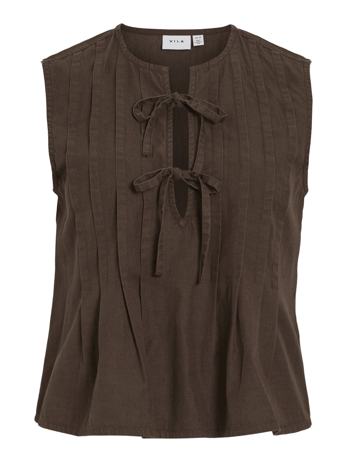 VITEVIRA Top - Slate Black - VERO MODA & VILA Bergvik