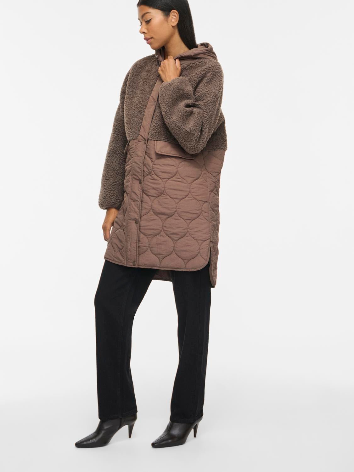 VITONE Coat - Falcon - VERO MODA & VILA Bergvik