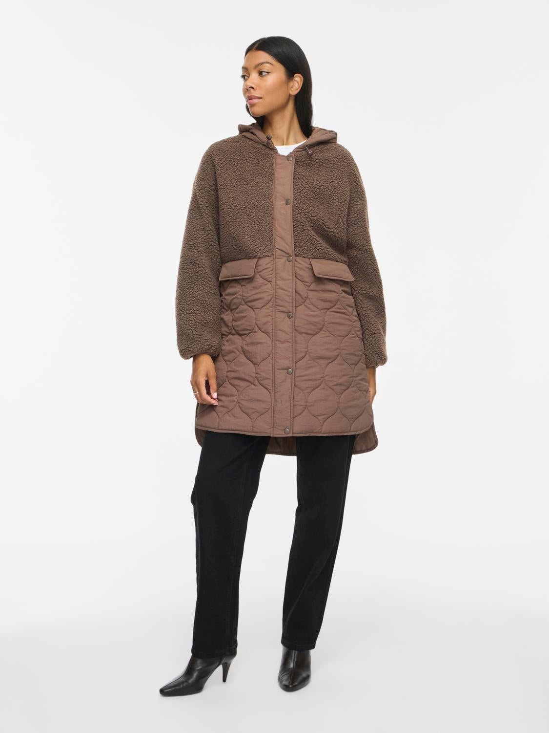 VITONE Coat - Falcon - VERO MODA & VILA Bergvik