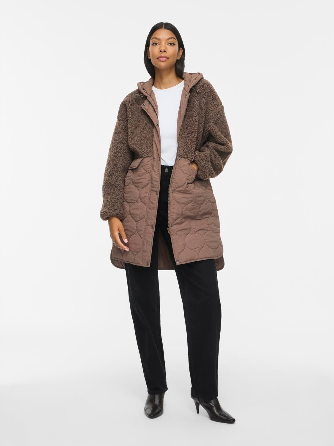 VITONE Coat - Falcon - VERO MODA & VILA Bergvik