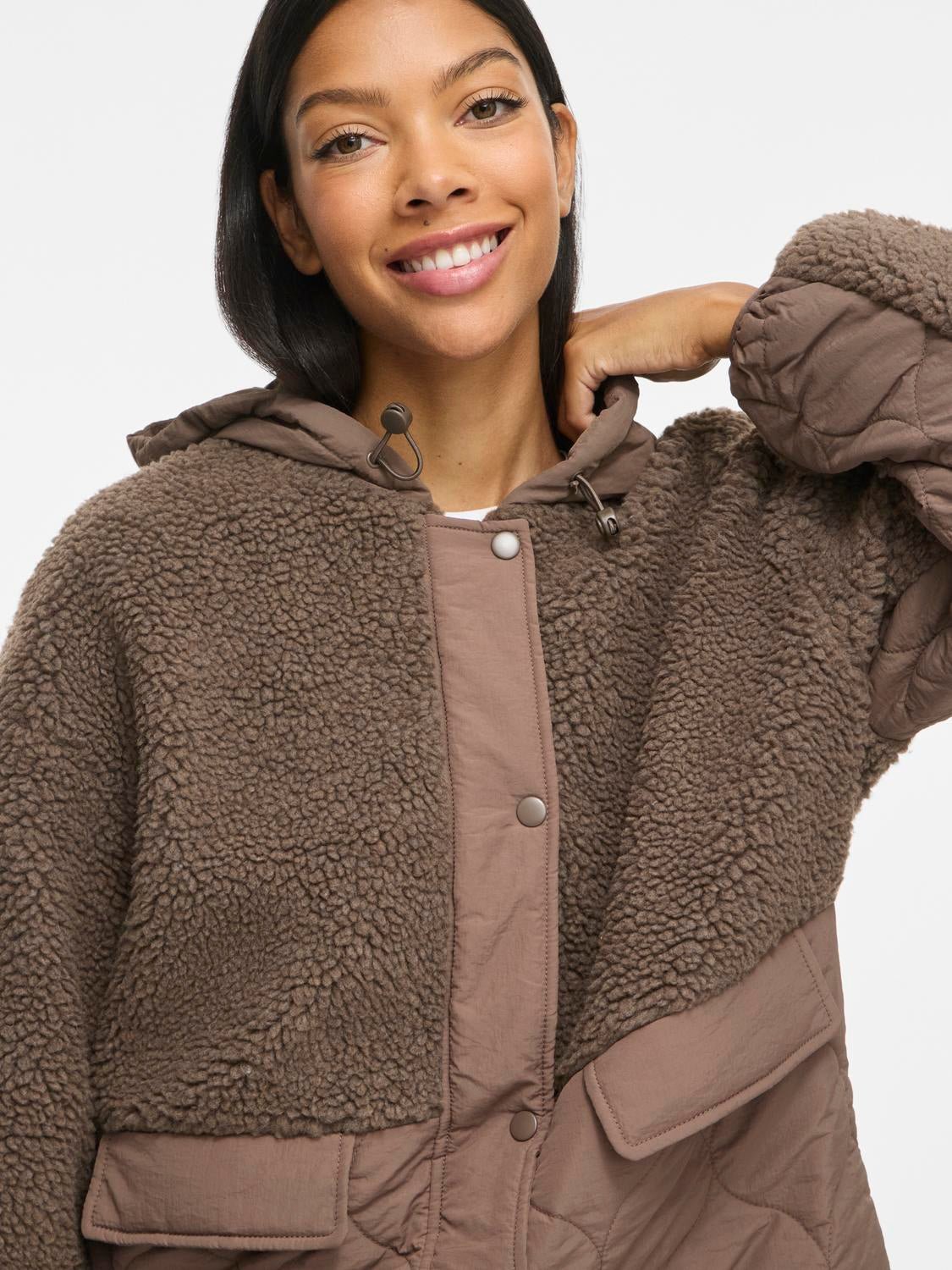 VITONE Coat - Falcon - VERO MODA & VILA Bergvik