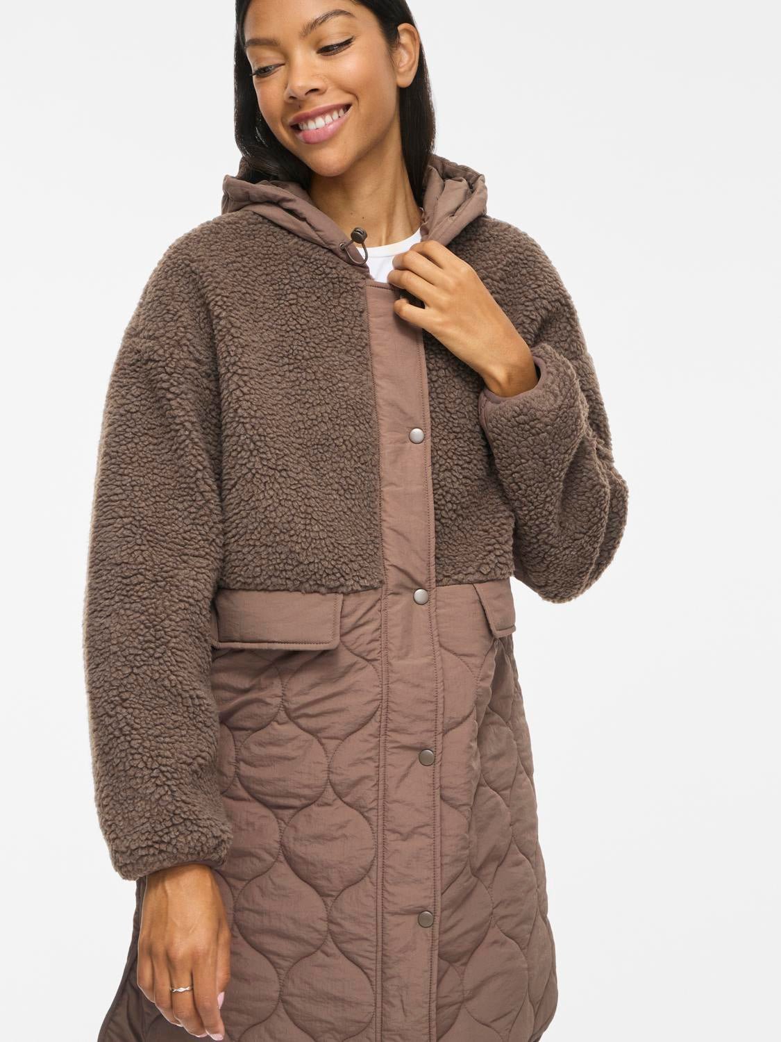 VITONE Coat - Falcon - VERO MODA & VILA Bergvik