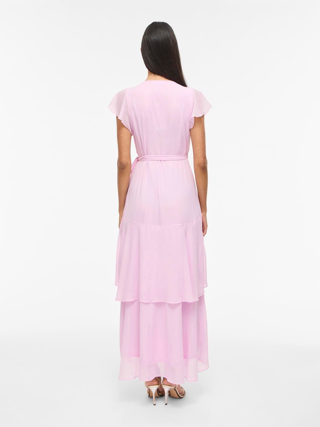 VIURA Long Dress - Cherry Blossom - VERO MODA & VILA Bergvik