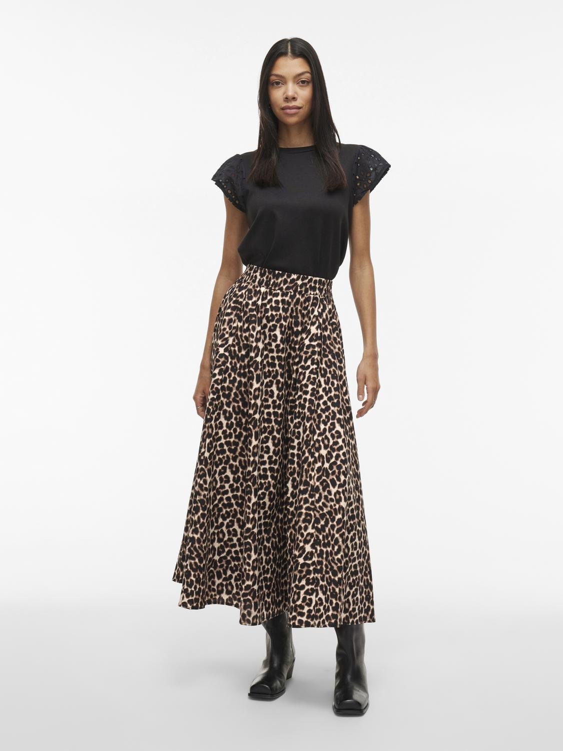 VIVALENCIA Long Skirt - Mountain Trail - VERO MODA & VILA Bergvik