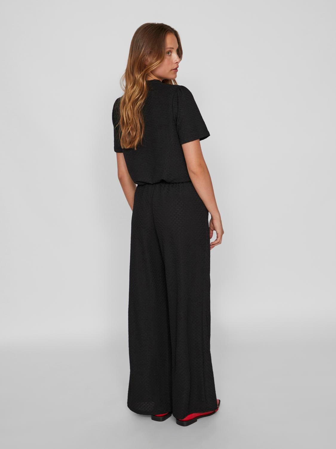 VIVALLIE Pants - Black Beauty - VERO MODA & VILA Bergvik