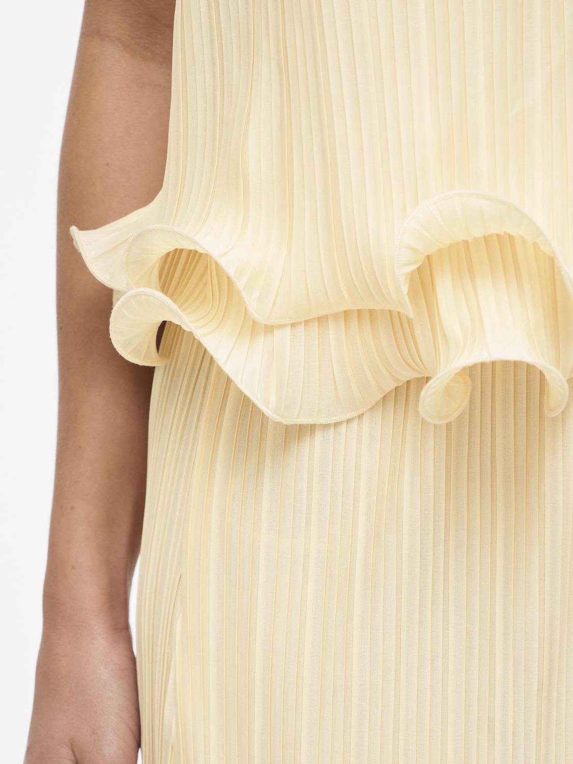 VIWANDA Top - Pastel Yellow - VERO MODA & VILA Bergvik