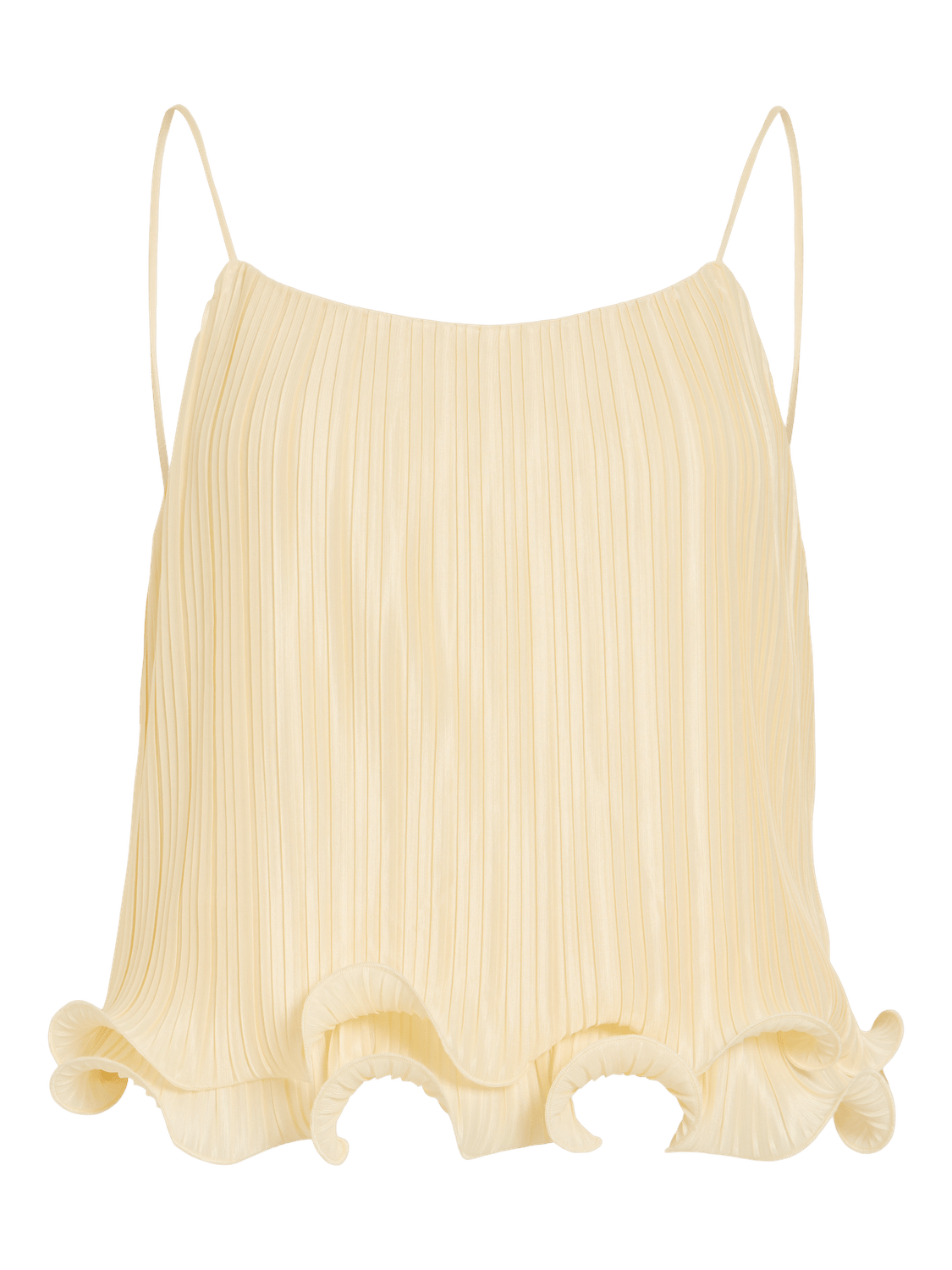 VIWANDA Top - Pastel Yellow - VERO MODA & VILA Bergvik