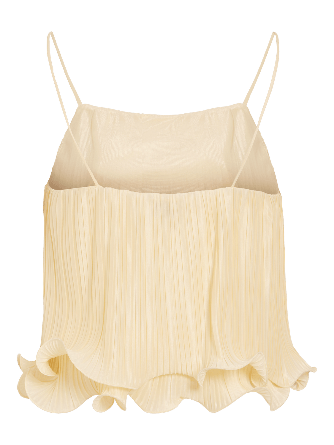VIWANDA Top - Pastel Yellow - VERO MODA & VILA Bergvik