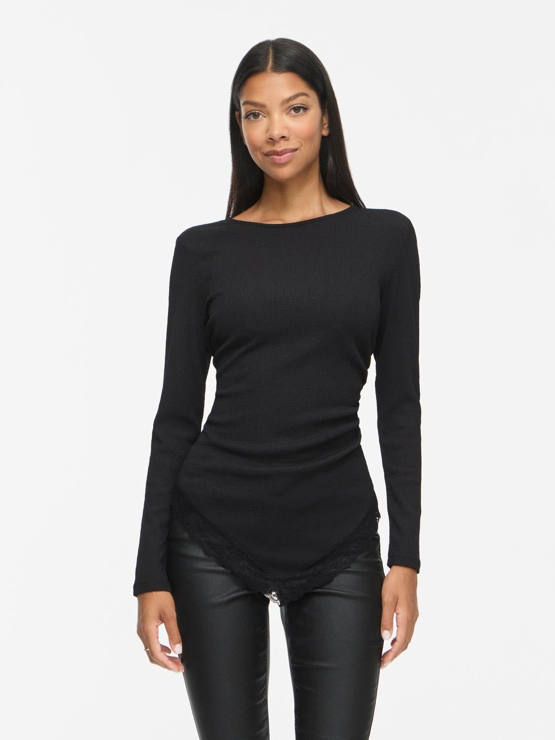VIWANNI Top - Black - VERO MODA & VILA Bergvik