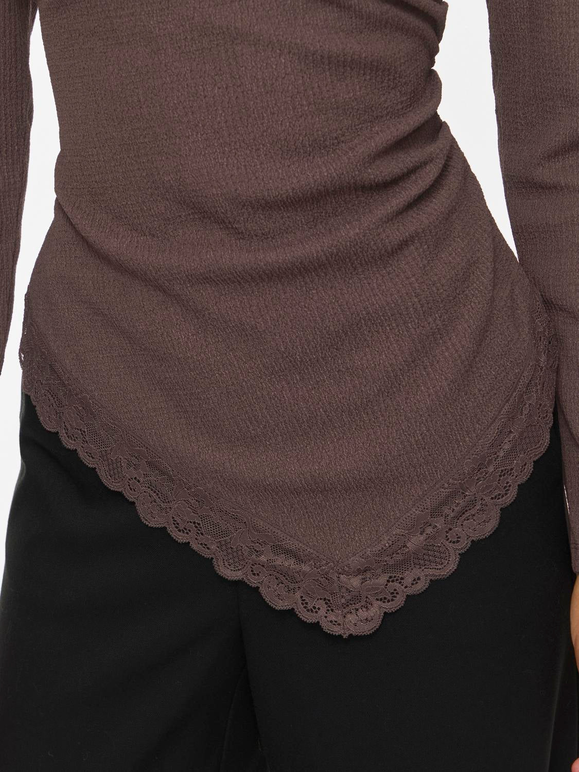 VIWANNI Top - Coffee Bean - VERO MODA & VILA Bergvik