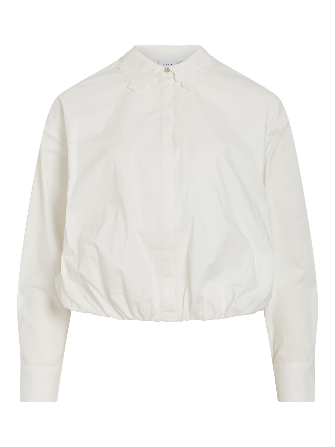 VIWAVYA Shirt - Snow White - VERO MODA & VILA Bergvik