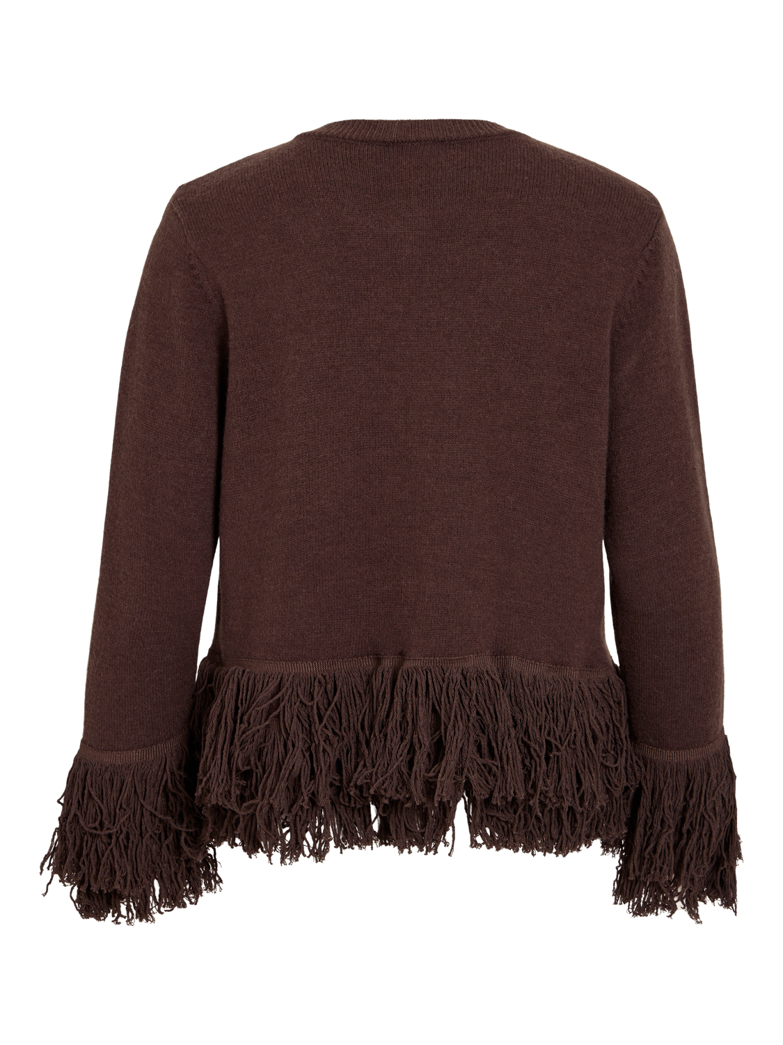 VIZADE Knitted Cardigan - Coffee Bean - VERO MODA & VILA Bergvik
