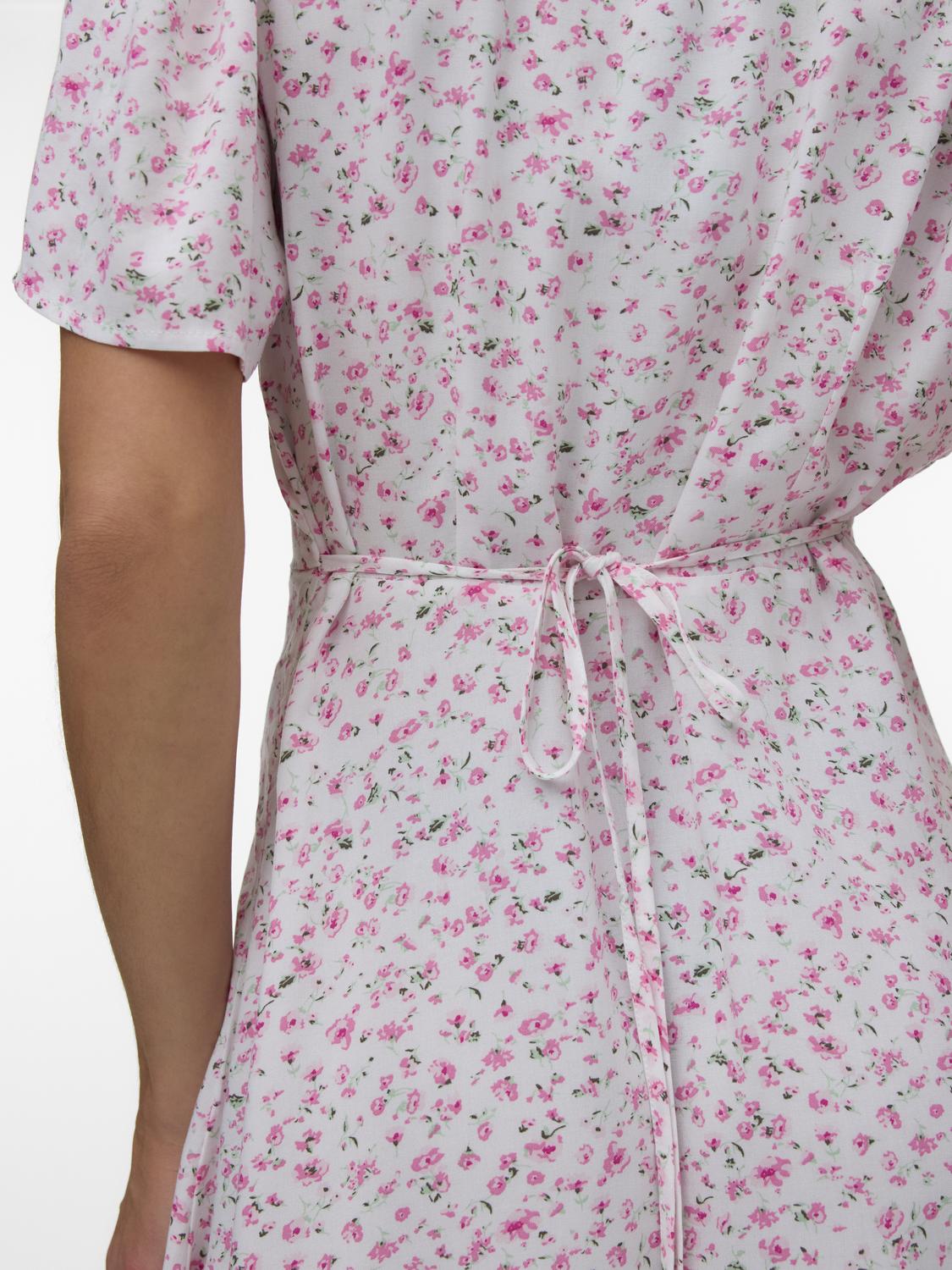 VMALBA Short Dress - Snow White - VERO MODA & VILA Bergvik