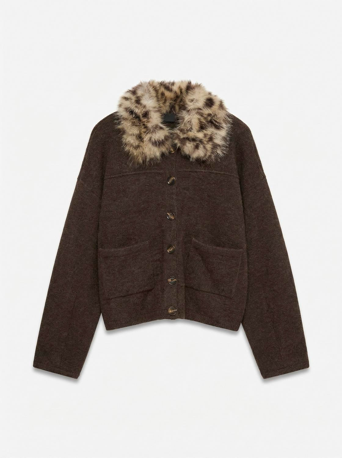 VMALMA Knitted Cardigan - Chocolate Torte - VERO MODA & VILA Bergvik