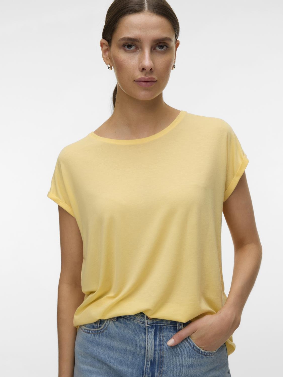 VMAVA T-Shirt - Golden Haze - VERO MODA & VILA Bergvik