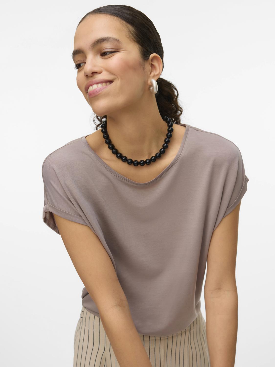 VMAVA T-Shirt - Moon Rock - VERO MODA & VILA Bergvik