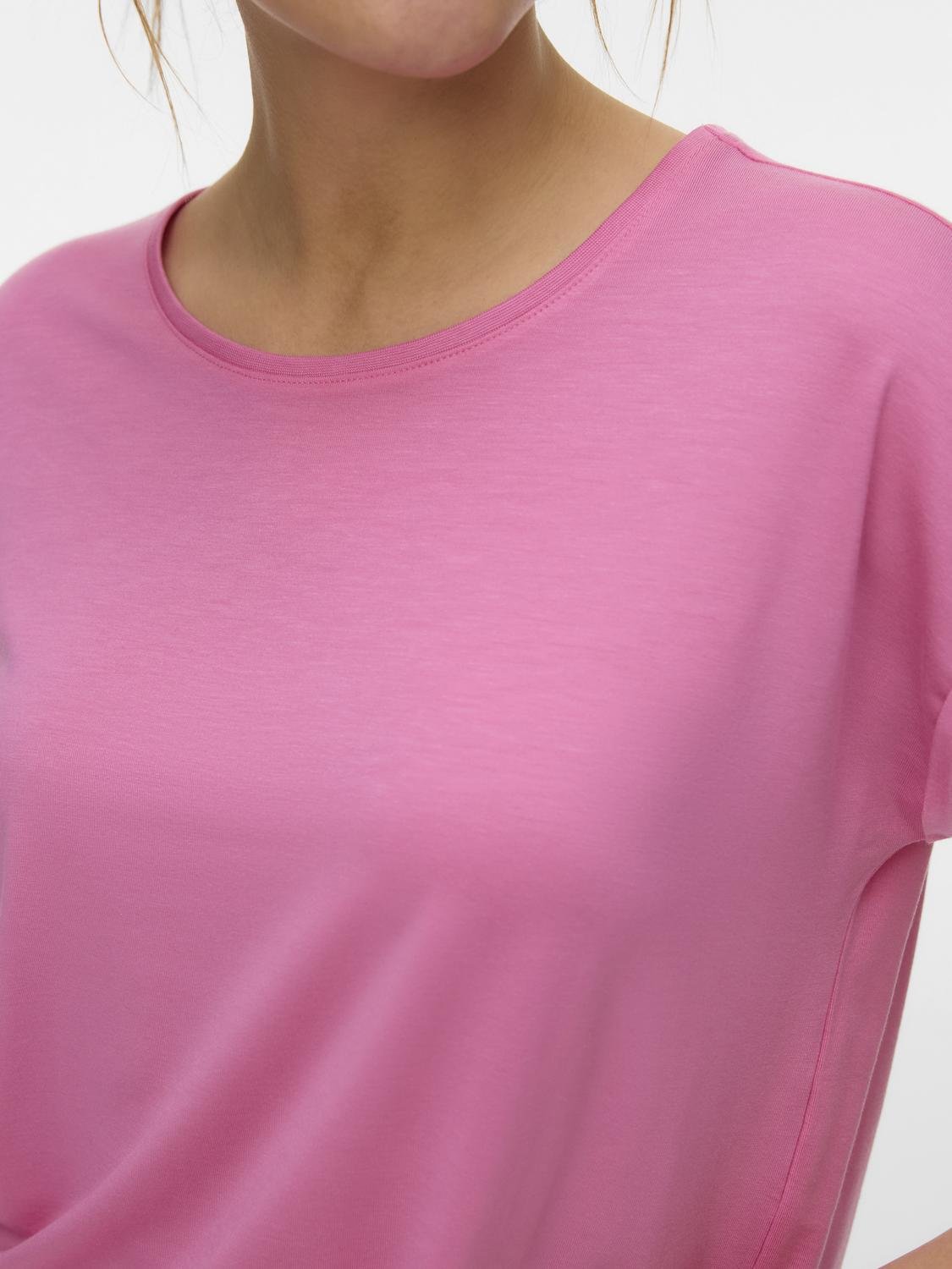 VMAVA T-Shirt - Pink Cosmos - VERO MODA & VILA Bergvik