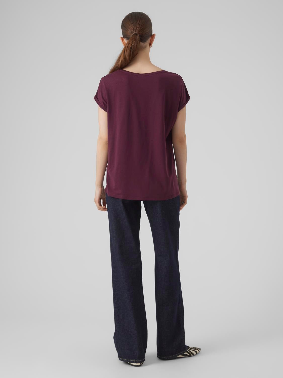 VMAVA T-Shirt - Winetasting - VERO MODA & VILA Bergvik