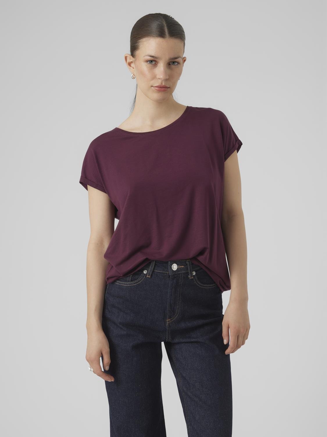 VMAVA T-Shirt - Winetasting - VERO MODA & VILA Bergvik