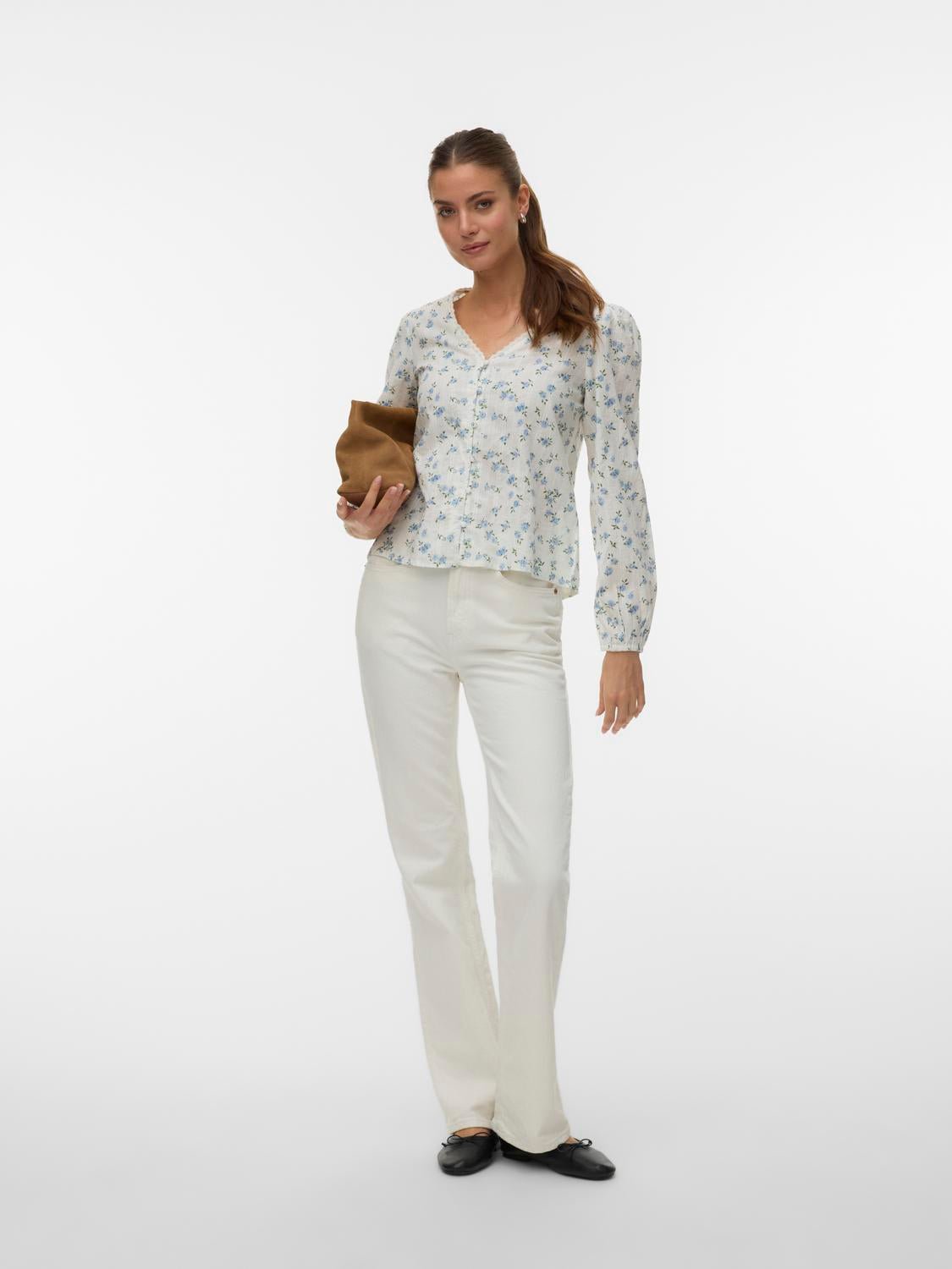 VMAYA Top - Snow White - VERO MODA & VILA Bergvik