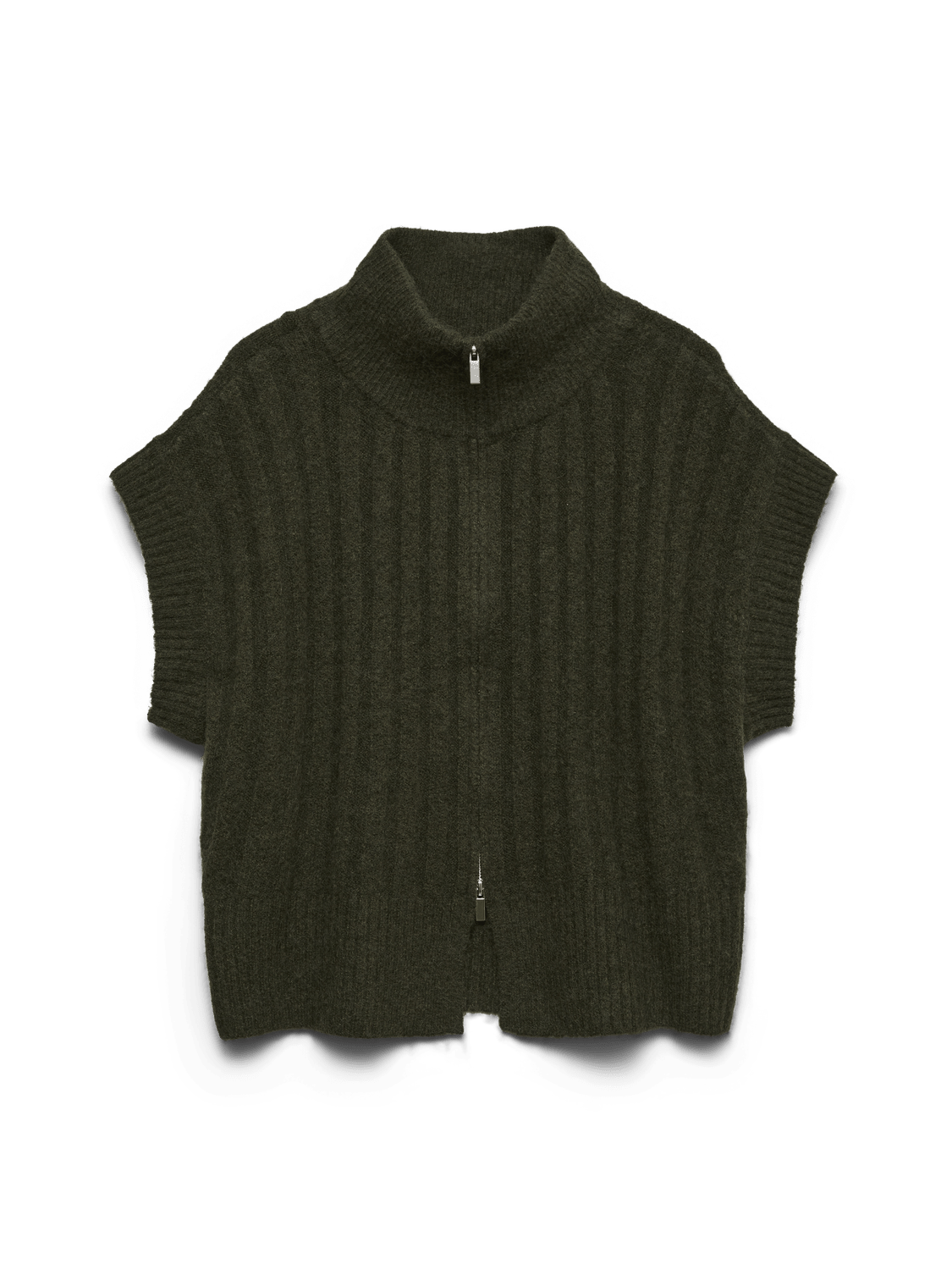 VMBANG Knitted Waistcoat - Forest Night - VERO MODA & VILA Bergvik
