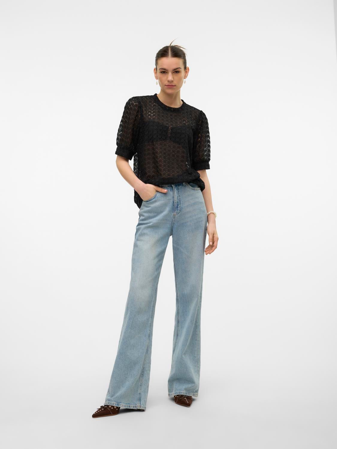 VMBECCA Top - Black - VERO MODA & VILA Bergvik