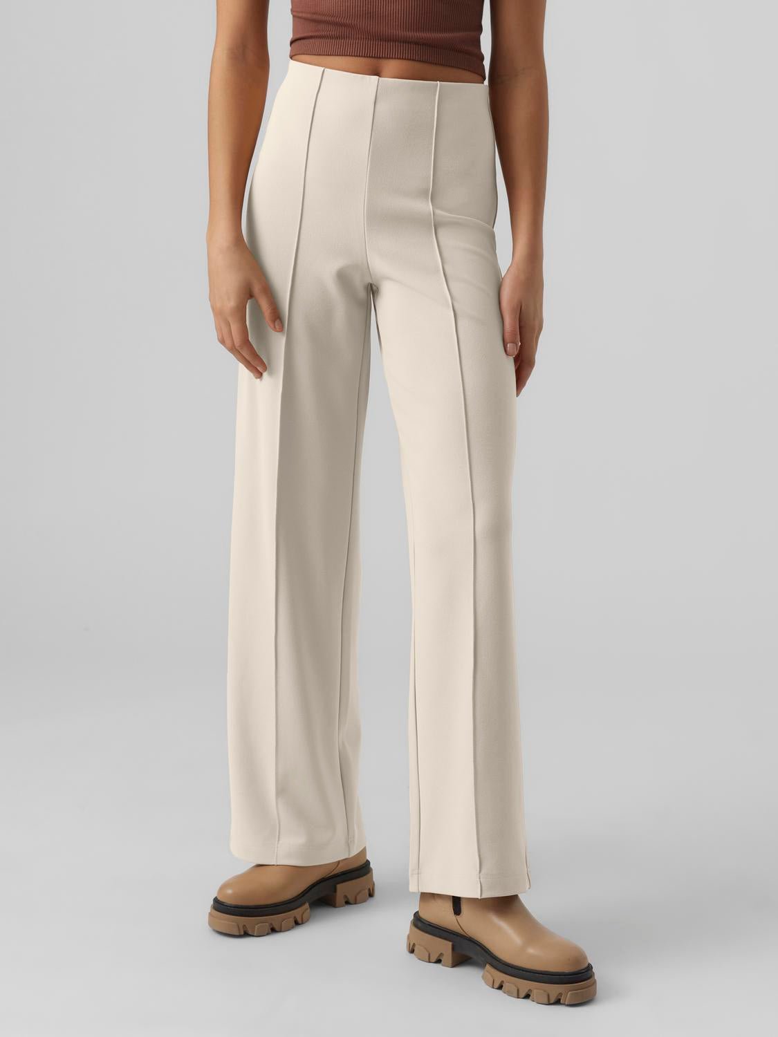 VMBECKY Pants - Birch - VERO MODA & VILA Bergvik