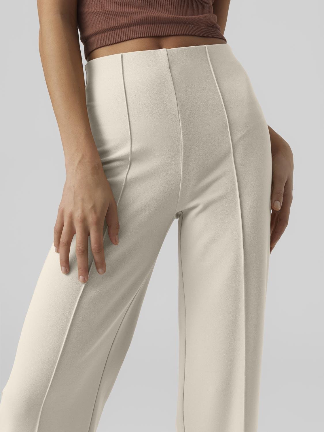 VMBECKY Pants - Birch - VERO MODA & VILA Bergvik