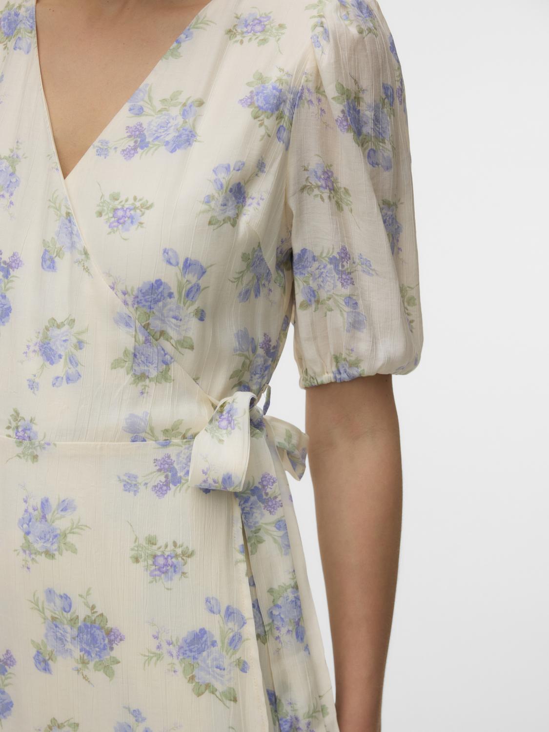 VMBELLA Midi Dress - Birch - VERO MODA & VILA Bergvik