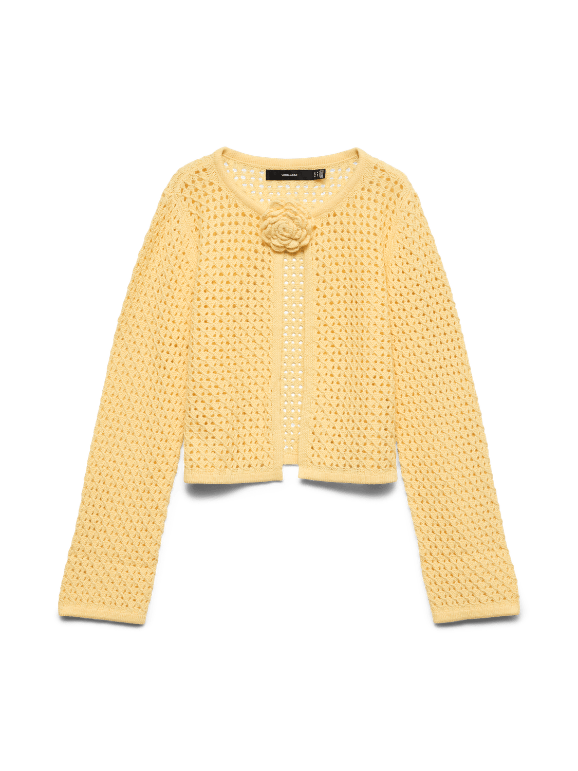 VMBELLE Knitted Cardigan - Golden Haze - VERO MODA & VILA Bergvik