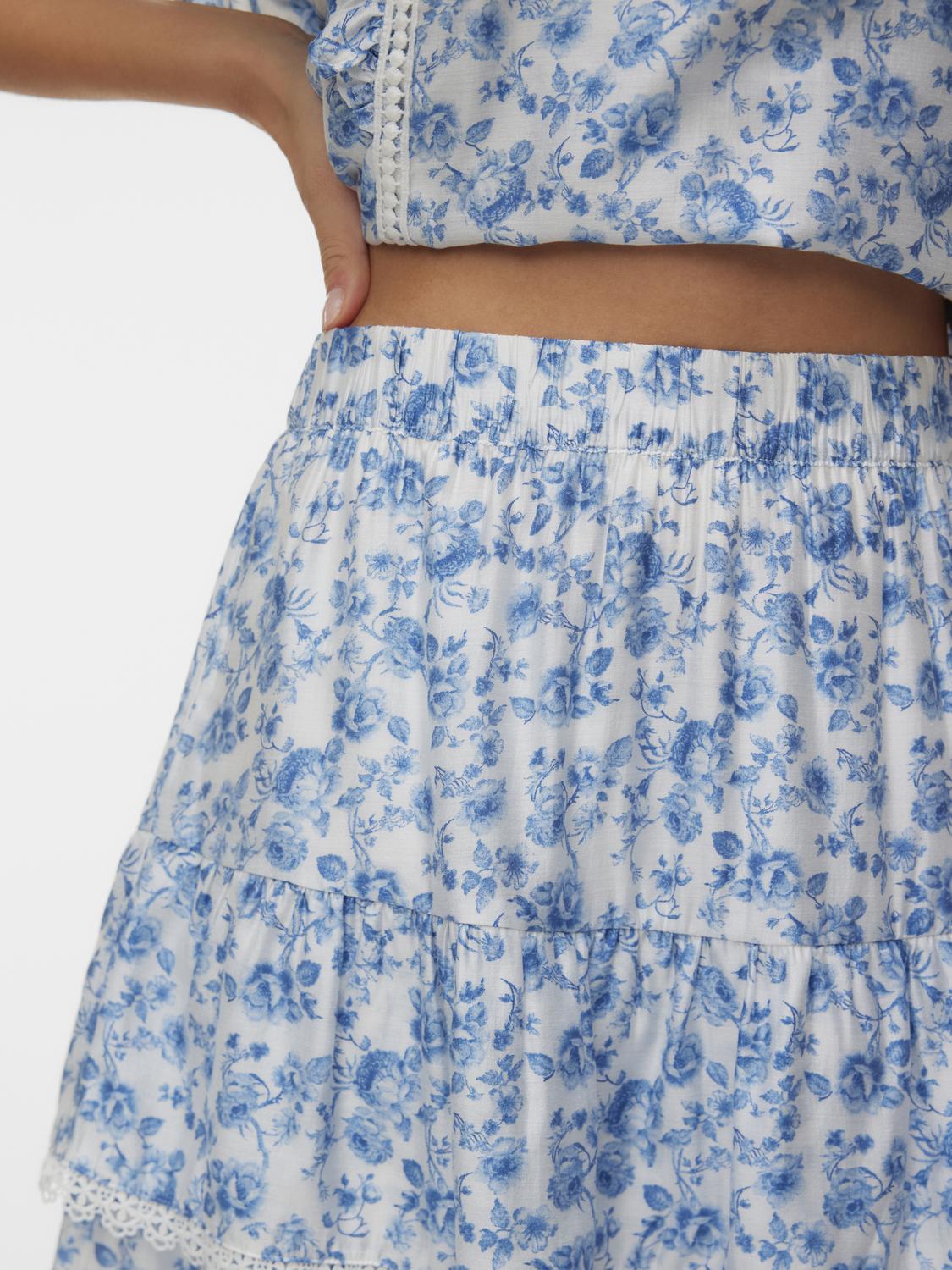 VMBLISS Short Skirt - Snow White - VERO MODA & VILA Bergvik
