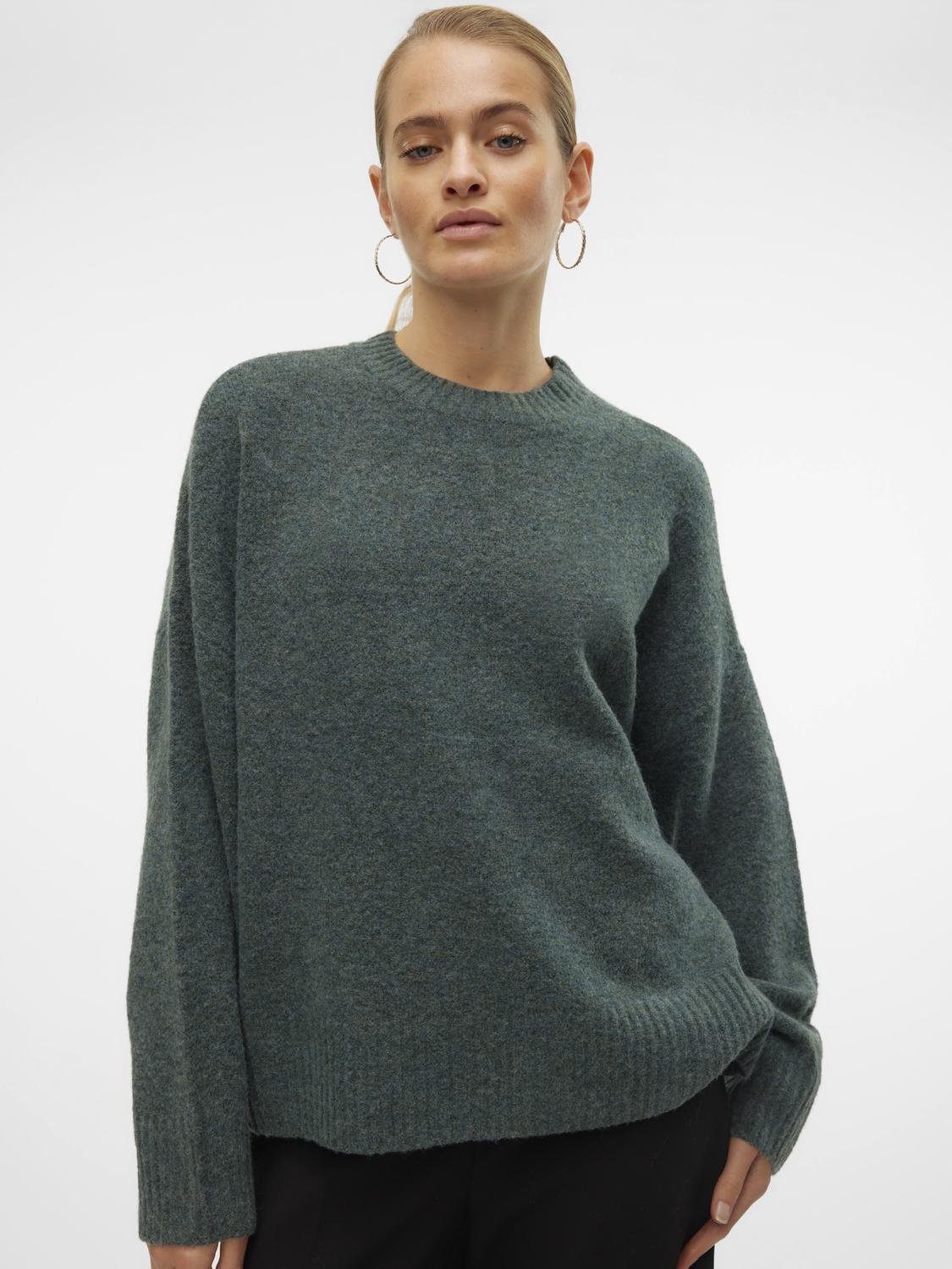 VMBOOM Pullover - Balsam Green - VERO MODA & VILA Bergvik