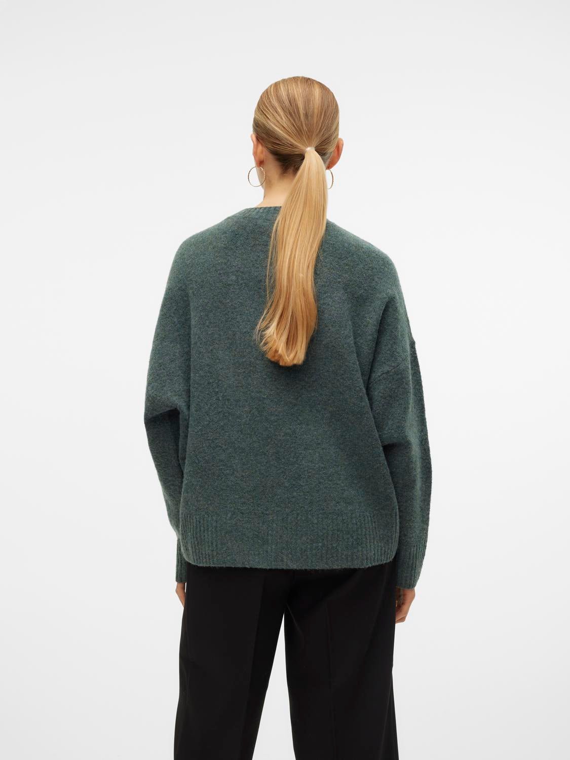 VMBOOM Pullover - Balsam Green - VERO MODA & VILA Bergvik