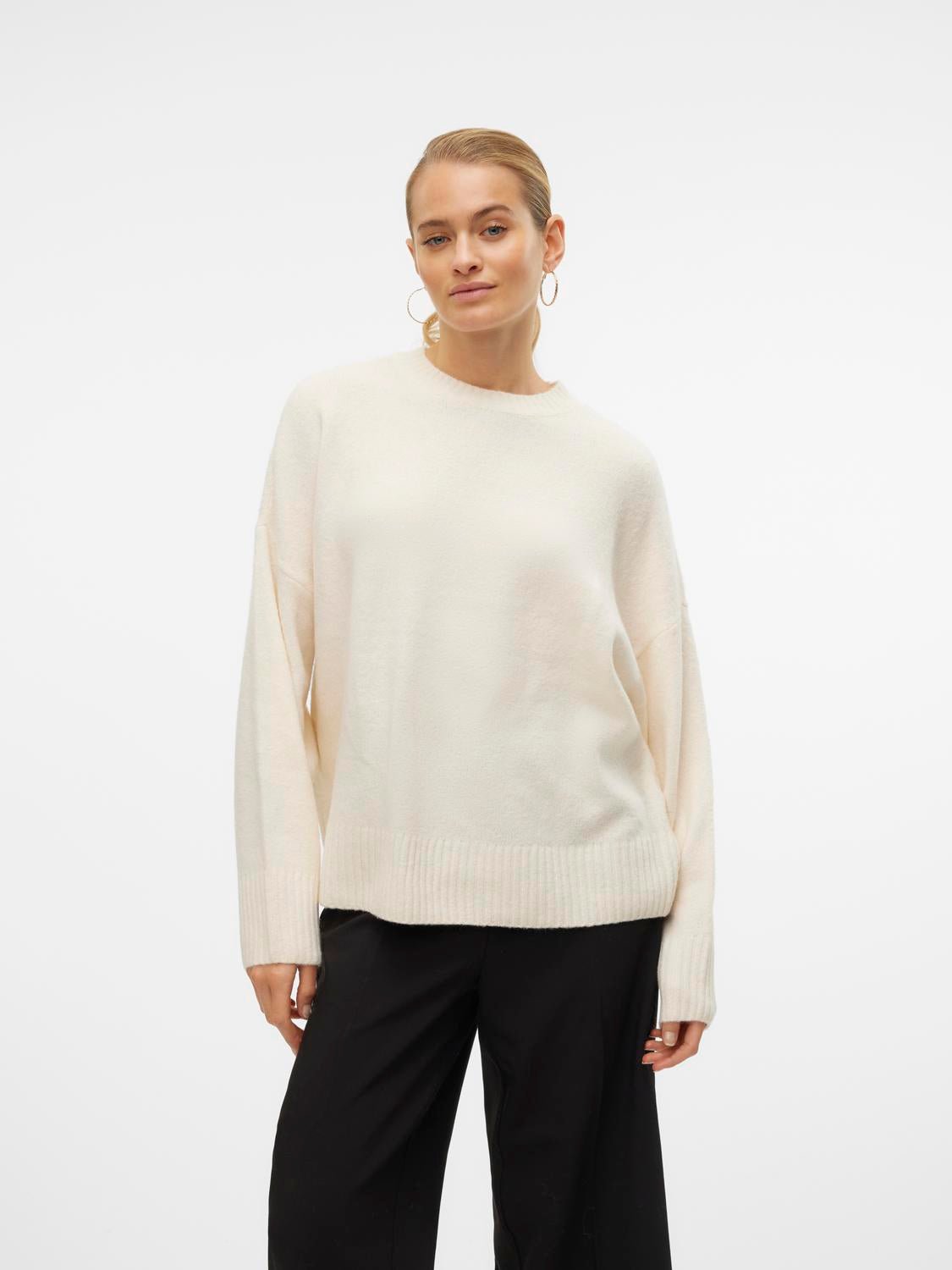 VMBOOM Pullover - Birch - VERO MODA & VILA Bergvik