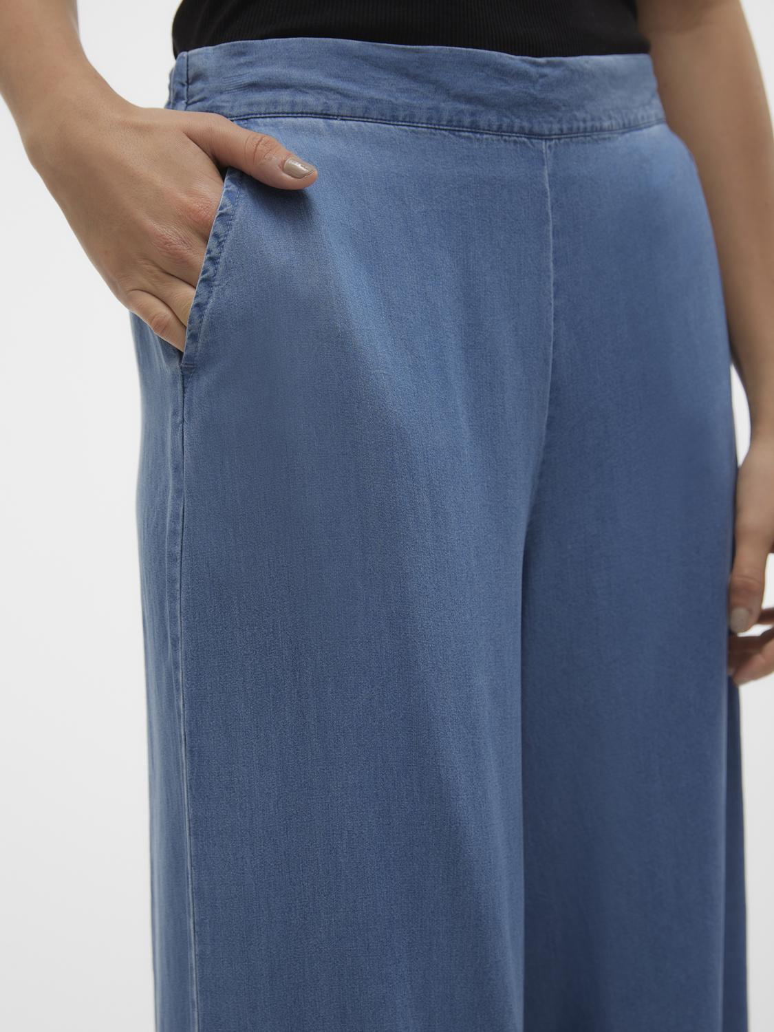 VMBREE Trousers - Medium Blue Denim - VERO MODA & VILA Bergvik