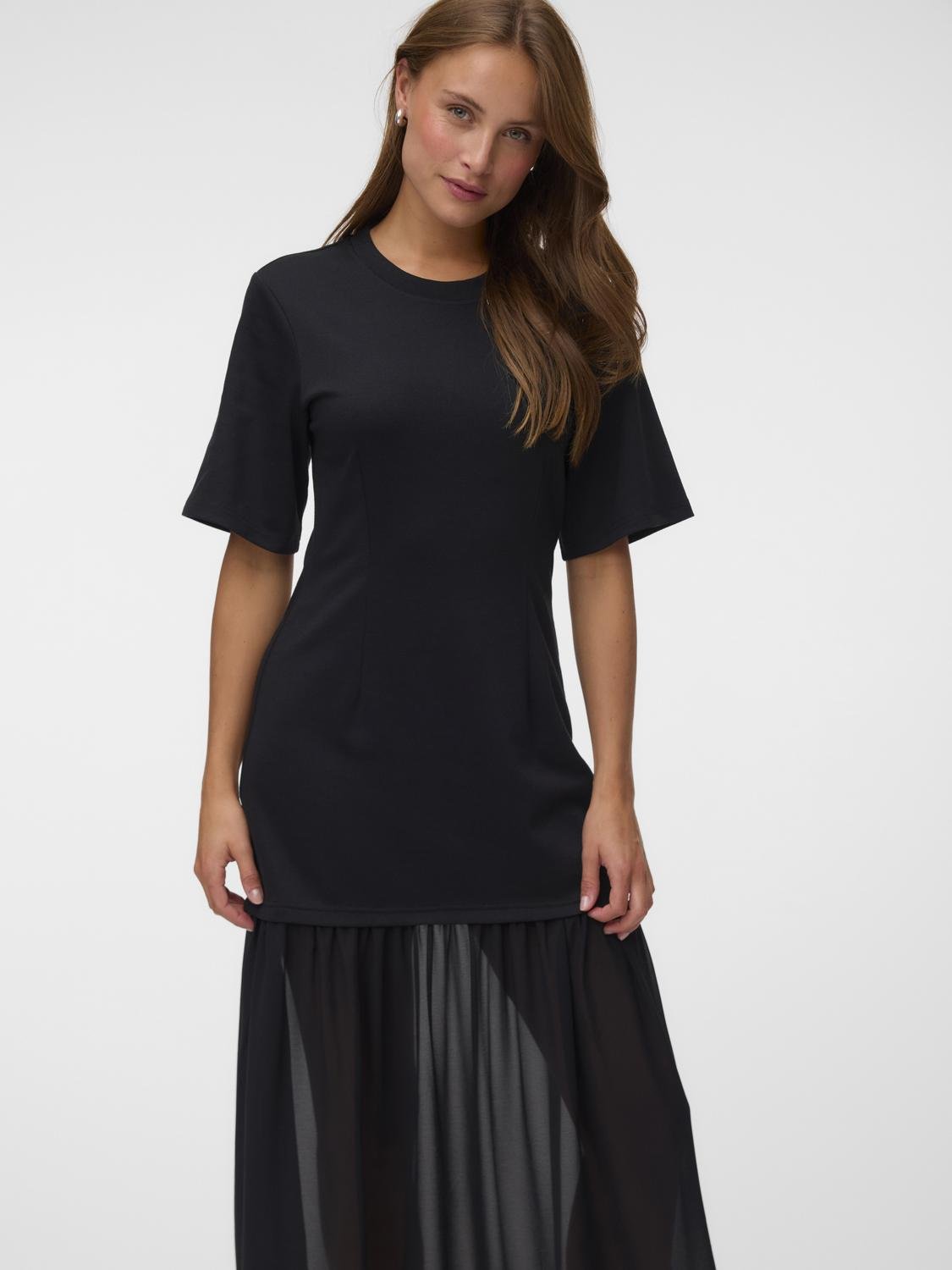 VMBRENDA Long Dress - Black - VERO MODA & VILA Bergvik