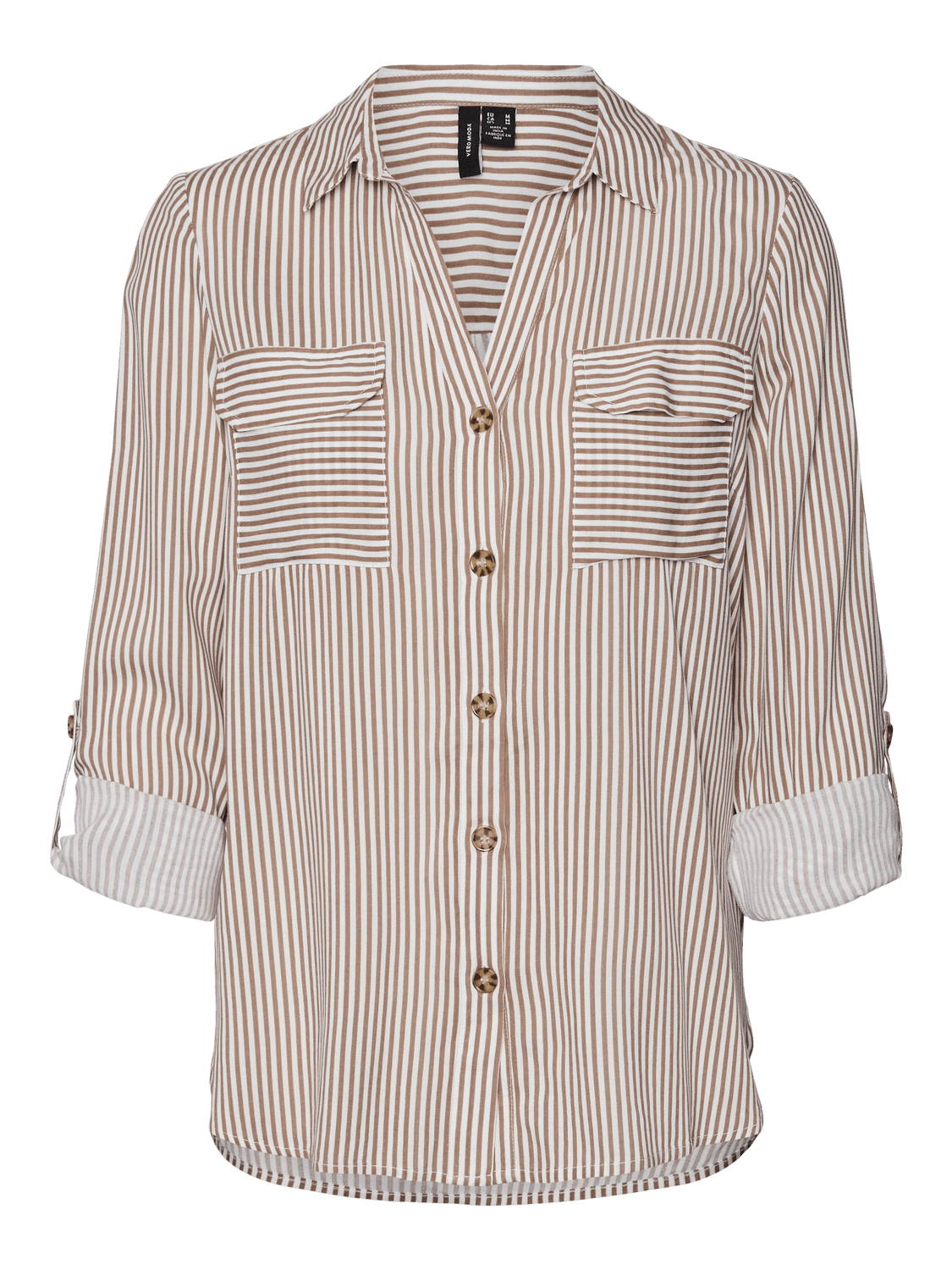 VMBUMPY Shirt - Brown Lentil - VERO MODA & VILA Bergvik