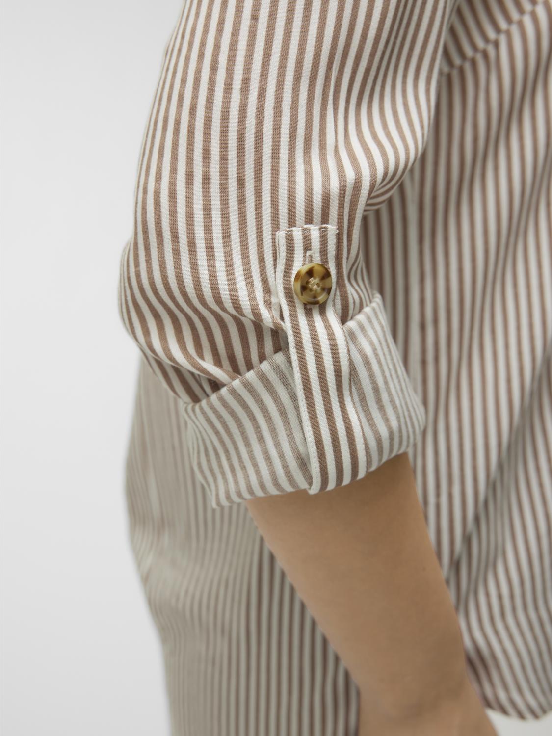 VMBUMPY Shirt - Brown Lentil - VERO MODA & VILA Bergvik