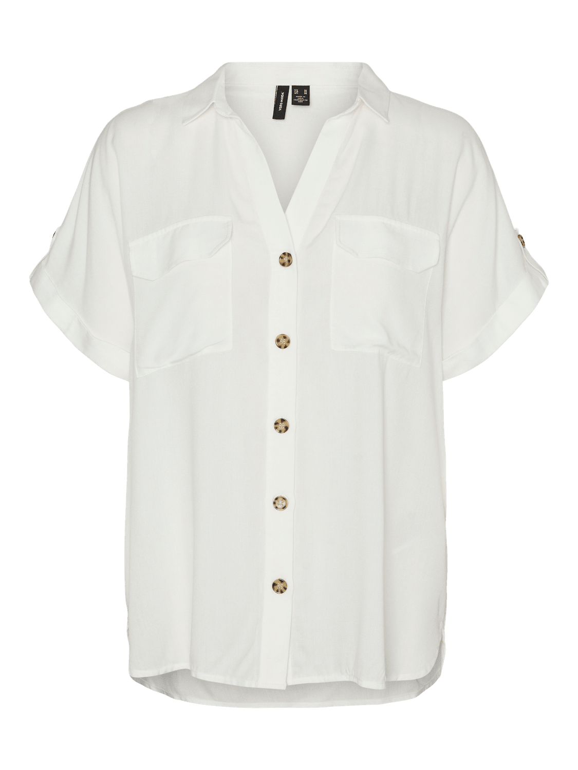 VMBUMPY Shirt - Snow White - VERO MODA & VILA Bergvik