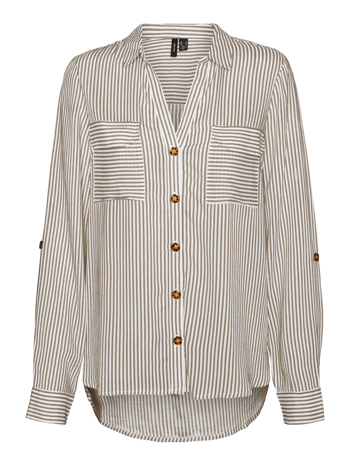 VMBUMPY Shirts - Silver Mink - VERO MODA & VILA Bergvik